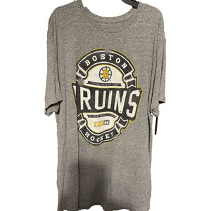 Boston Bruins CCM Gray T-shirt Men's Sz XL